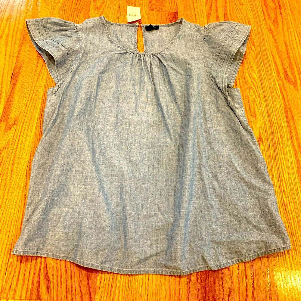 J Crew Cute jean shirt